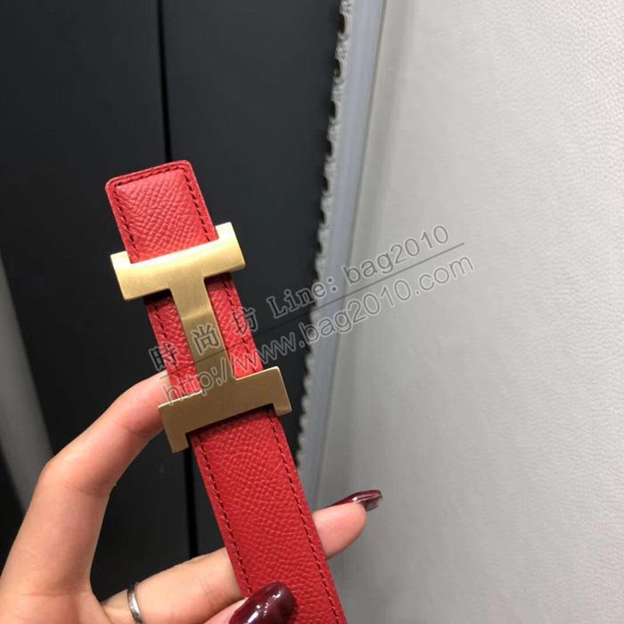 HERMES皮帶 H專櫃同款 雙面用腰帶 時尚休閒 愛馬仕女腰帶  hgh2014